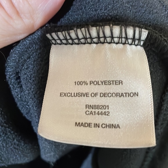 Mondetta black fleece Womens jacket size S/P - Picture 4 of 8